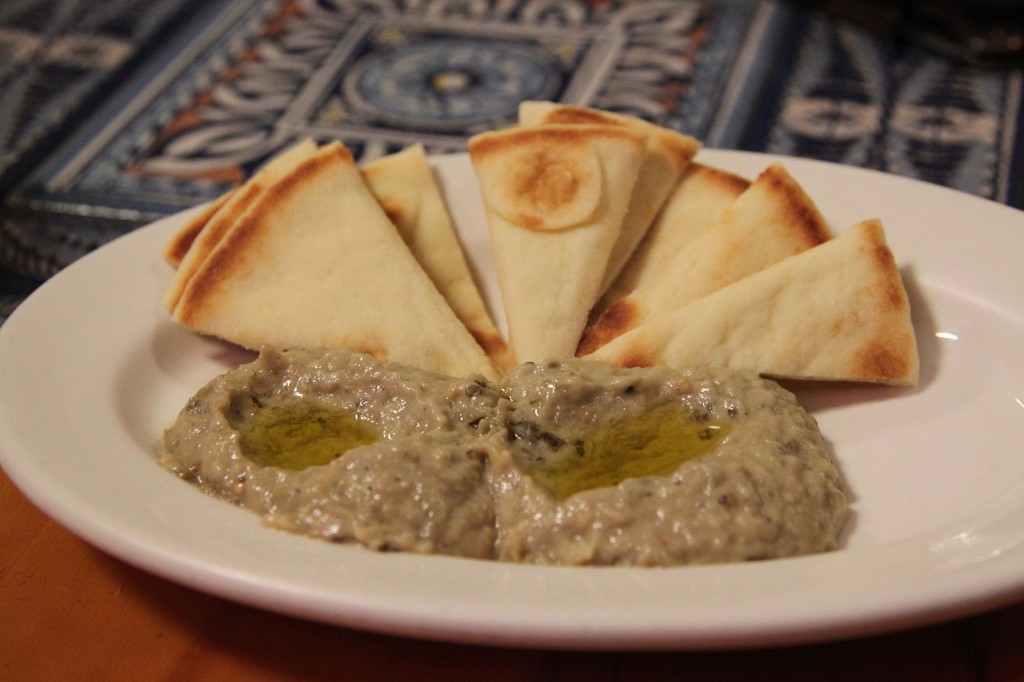 Baba Ganoosh and Pita