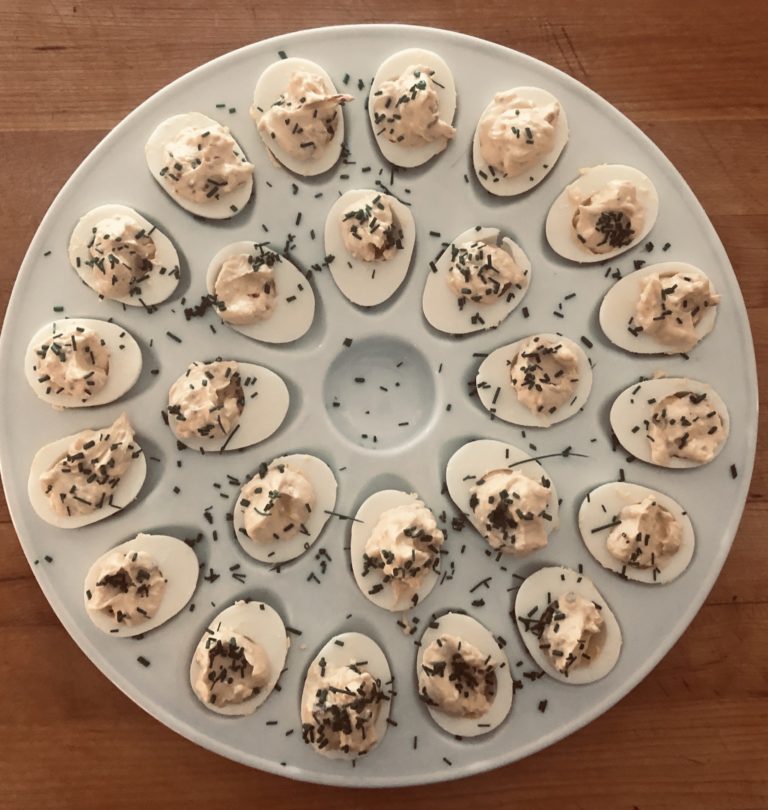 Chipotle Deviled Eggs